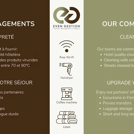 4#duplex 2 Pers#paris 15#commerce#ac Appartamento Parigi
